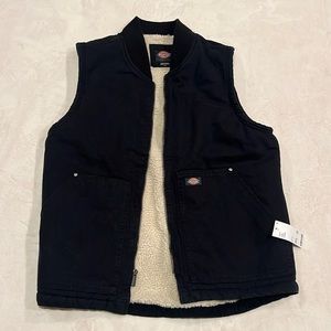 dickies black vest